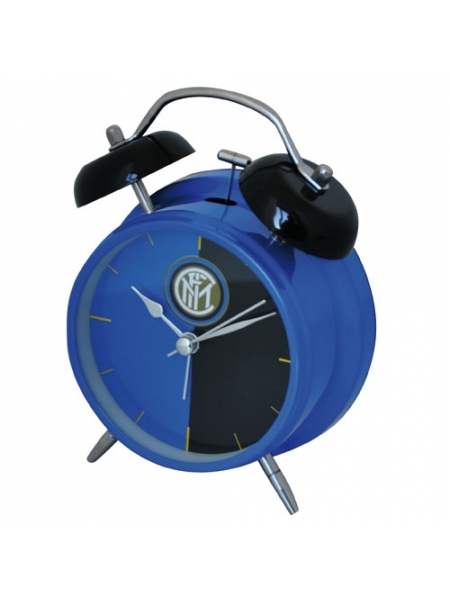 Sveglia classica nero azzurro Inter